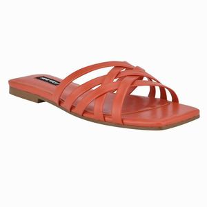 Nine West Halen Flat Slippers Oranje Nederland | VHZ-615947